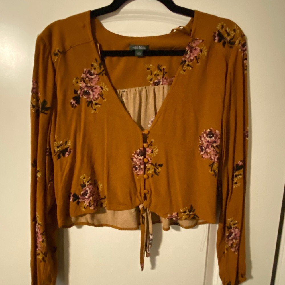 Wild fable crop top